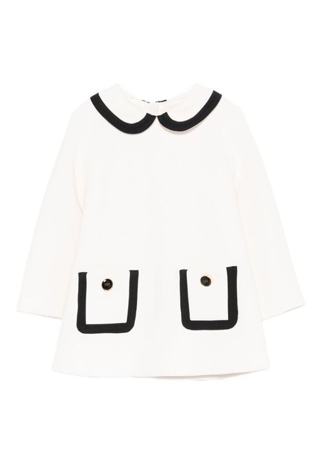 Abito con colletto Peter Pan ELISABETTA FRANCHI KIDS | EGAB215.0.GA085D759